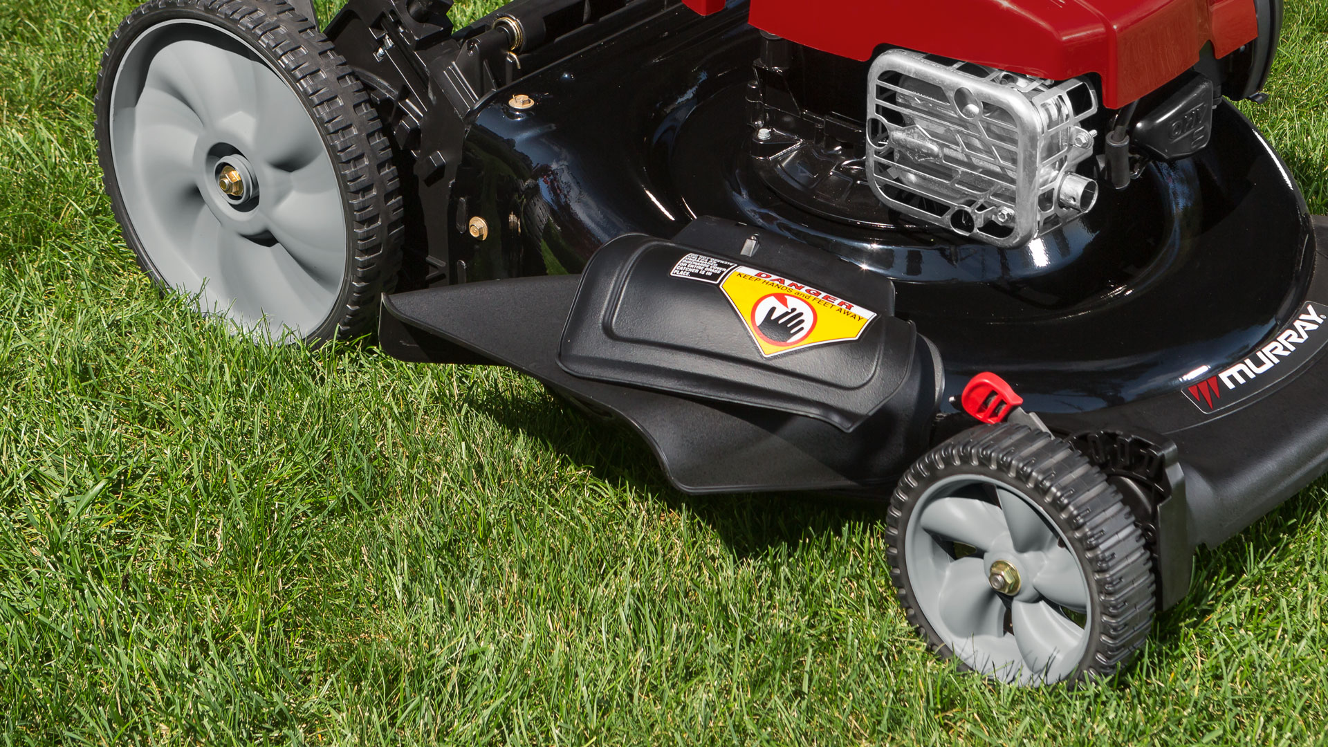 Murray 21 Lawn Mower with Mulching Rear Bag and Side Discharge